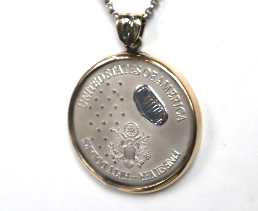50th Anniversary of The Moon Landing 2019 Commemorative Coin Pendant 42mm – photo 7