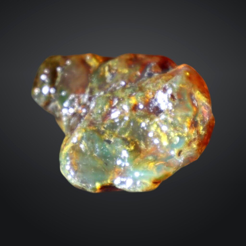 Genuine Authentic Green Blue Dominican Amber Rough Specimen Chunk 46mm 14.7g – photo 9