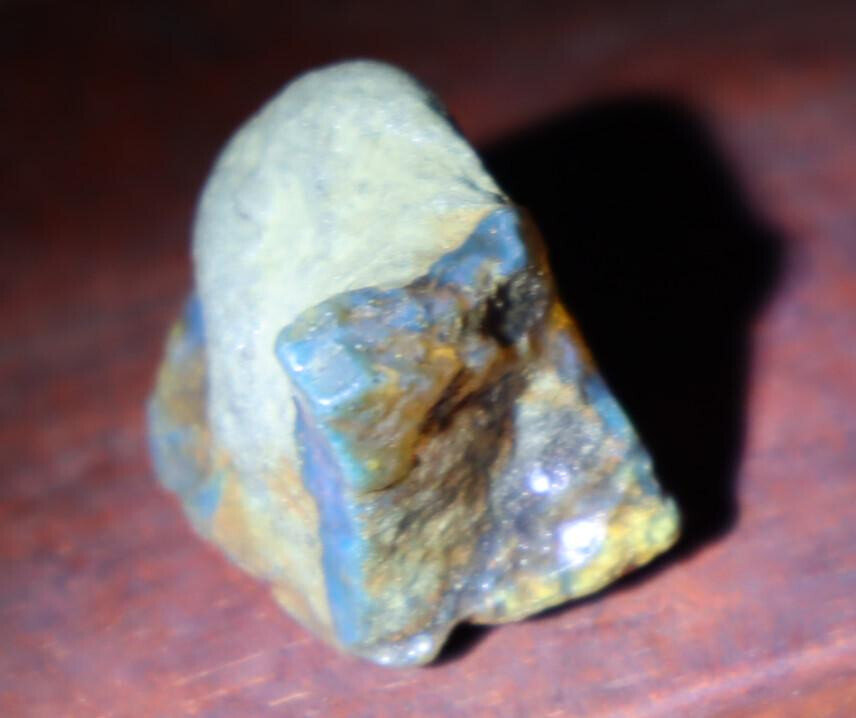 Beautiful Natural Dominican Clear Sky Blue Amber Rough Specimen 26mm 11.5g – photo 5