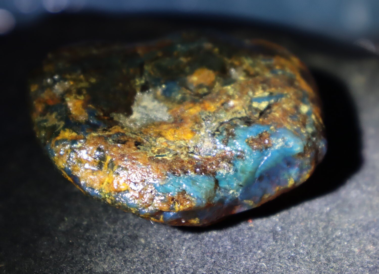 Outstanding Natural Dominican Clear Green Blue Amber Rough Specimen 60mm 36.6g – photo 11