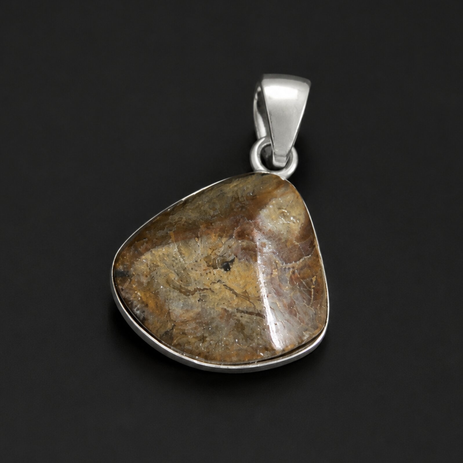 Skilled Craftsmanship Translucent Butter Scotch Brown Dominican Amber 925 Sterling Silver