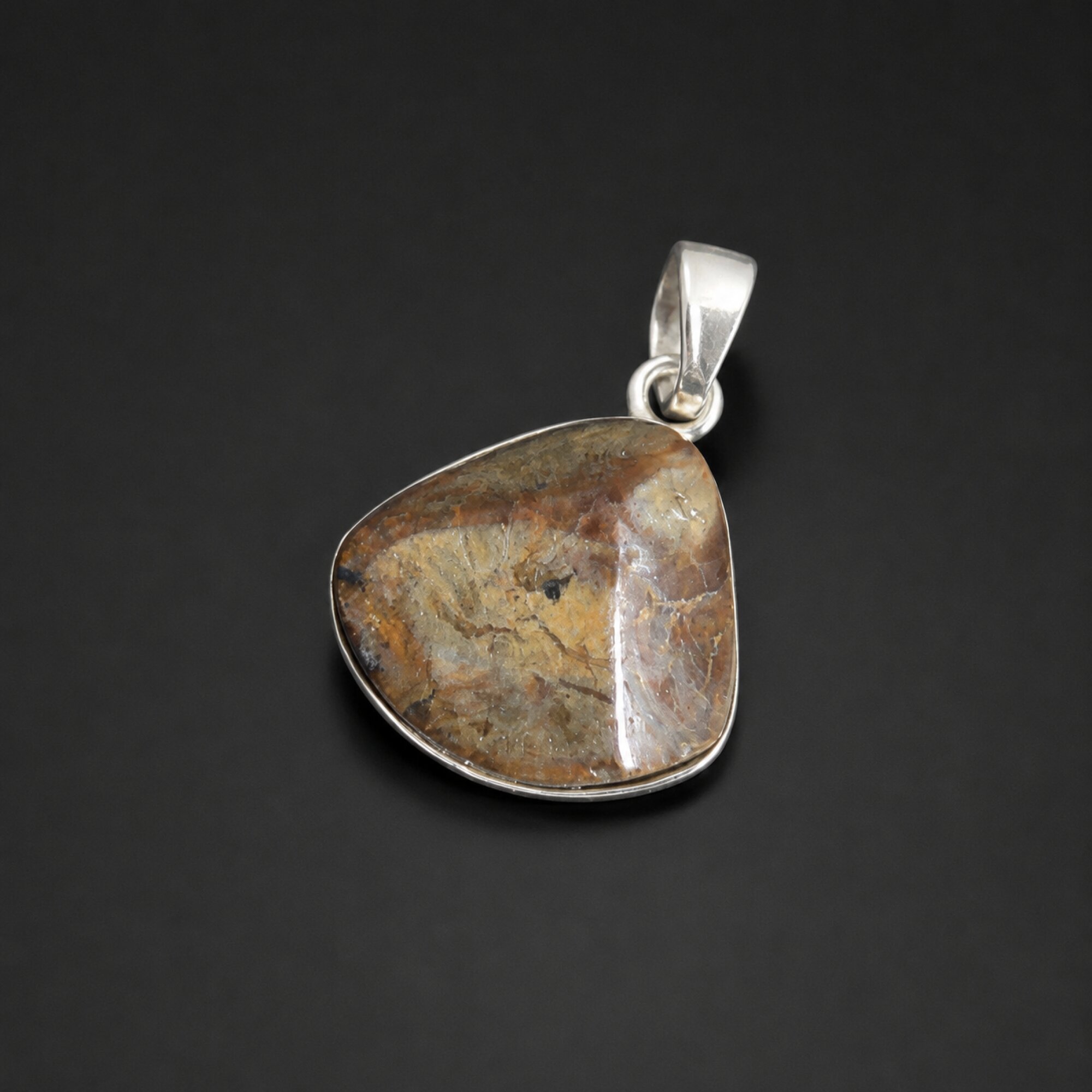 Skilled Craftsmanship Translucent Butter Scotch Brown Dominican Amber 925 Sterling Silver – photo 2