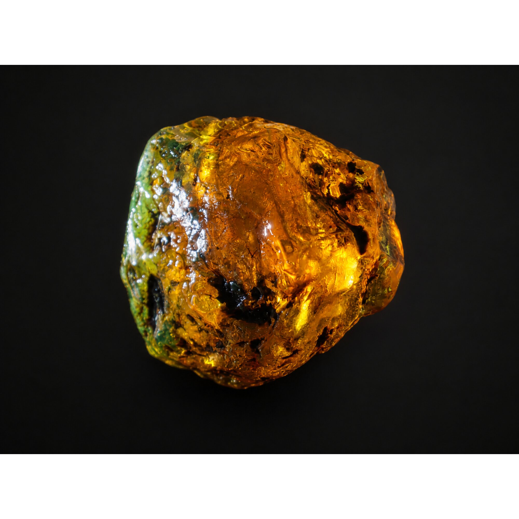 True Caribbean Clear Sky Blue Dominican Amber Stones 65mm 58.8g – photo 12