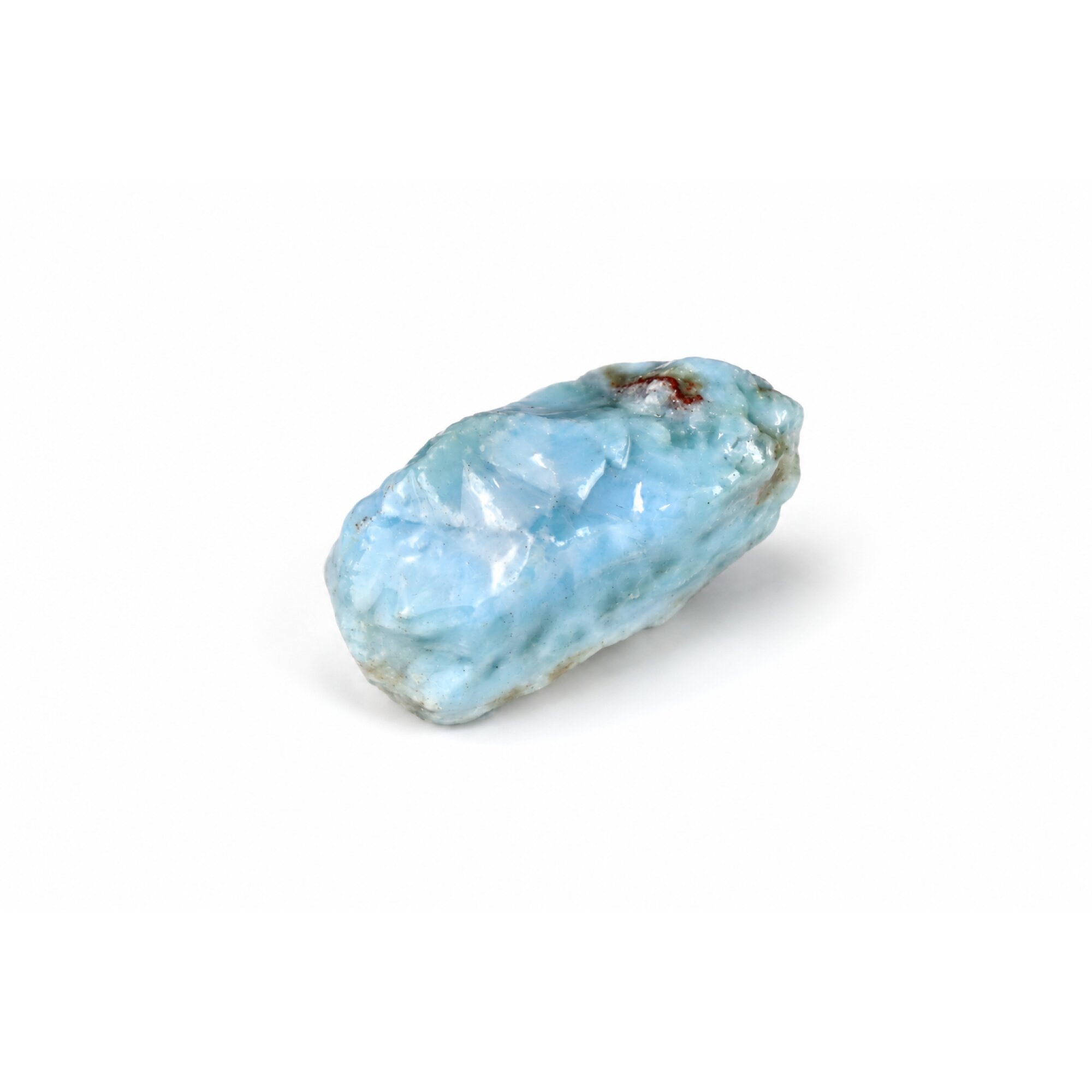 light blue Natural Dominican Larimar chunk Rough Specimen 26 mm – photo 4