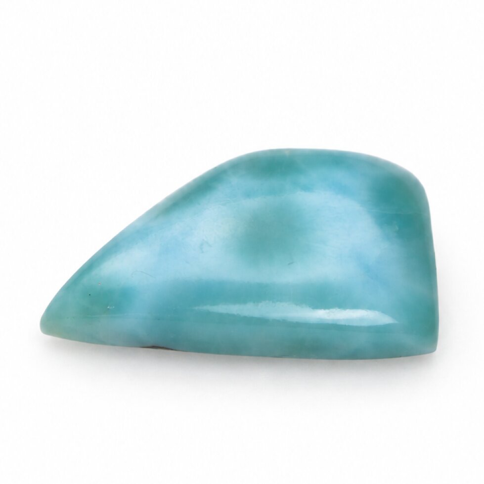 Artisan Made ocean blue larimar Polished 31mm