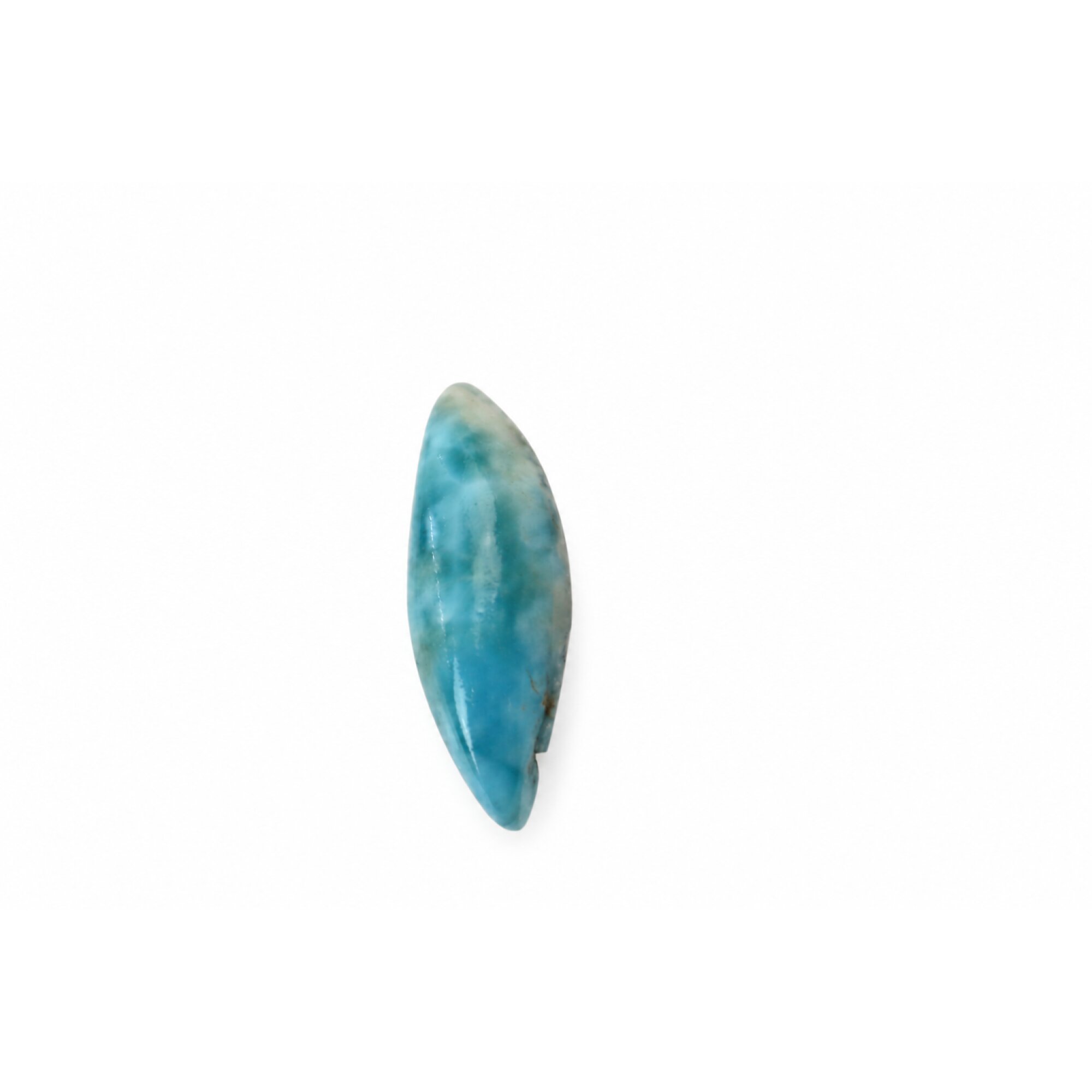 Artisan Made ocean blue larimar Polished 31mm – photo 3