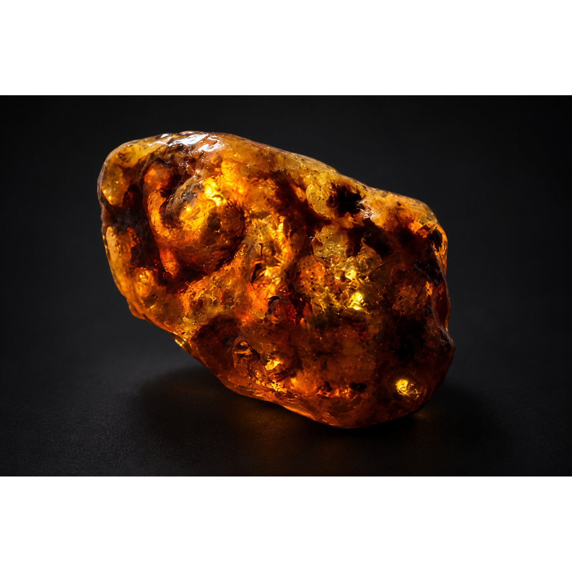 Earth mined green blue rough specimen Dominican amber 9.5g – photo 3