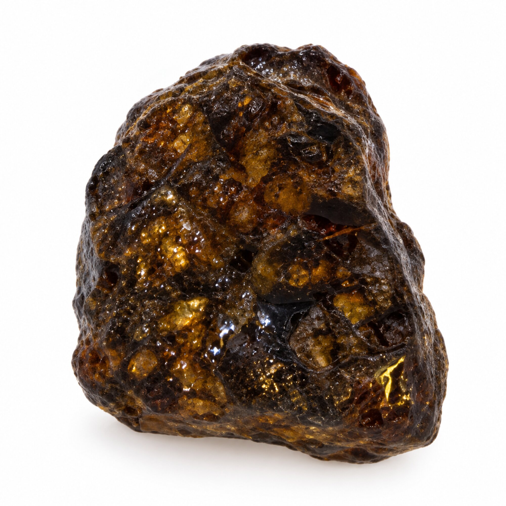 Earth mined sky blue rough specimen Dominican amber 7.2g – photo 6