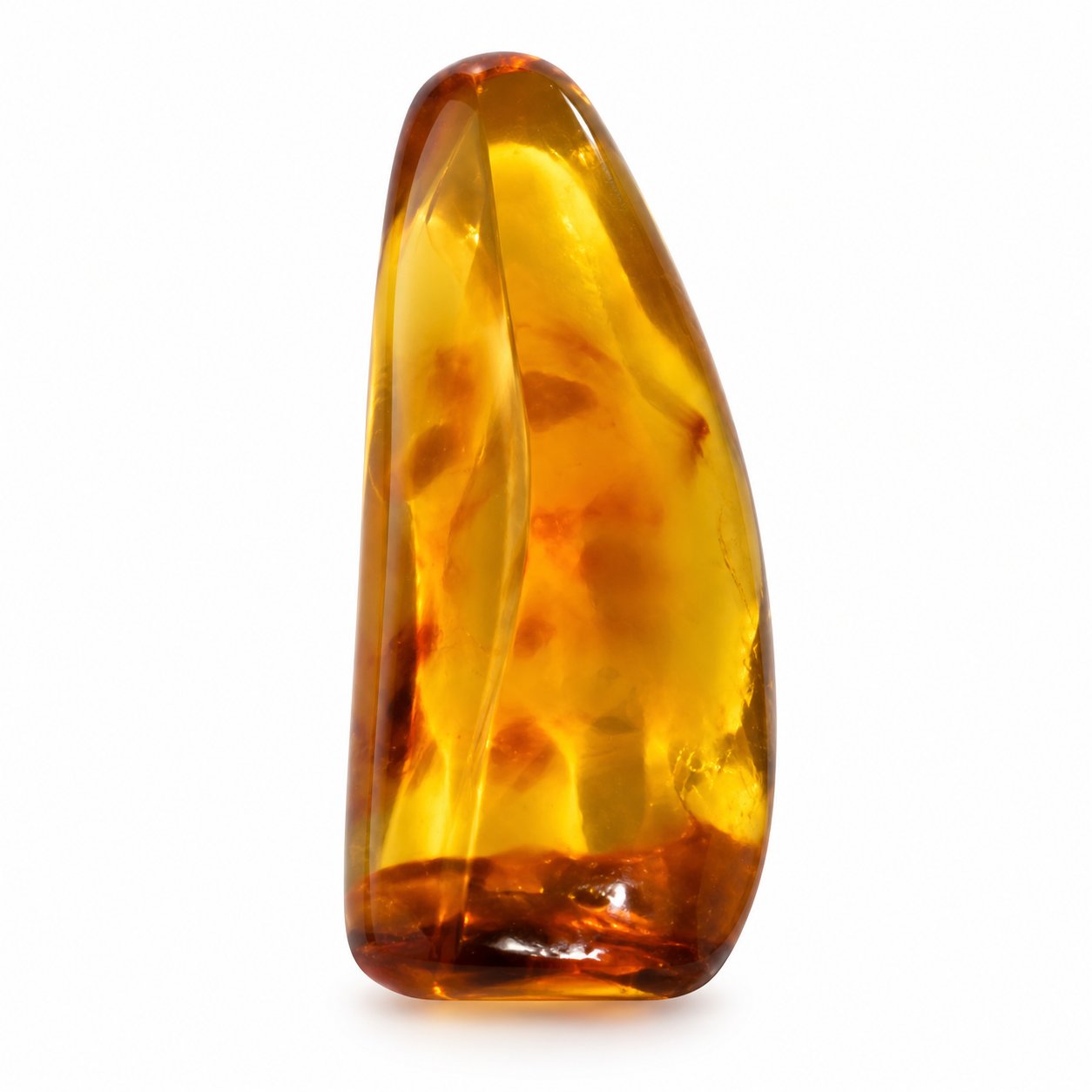 True caribbean deep green polished Dominican amber – photo 5