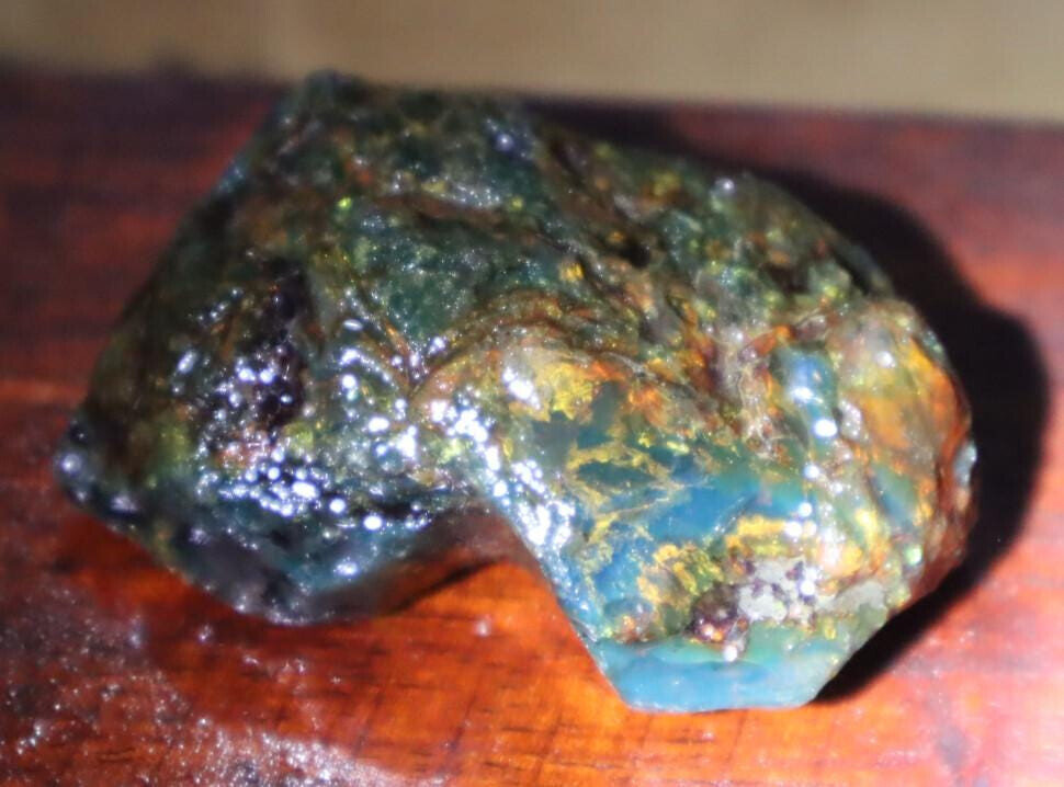 Excellent Natural Dominican Clear Sky Blue Amber Rough Specimen 56mm 24.5g – photo 6