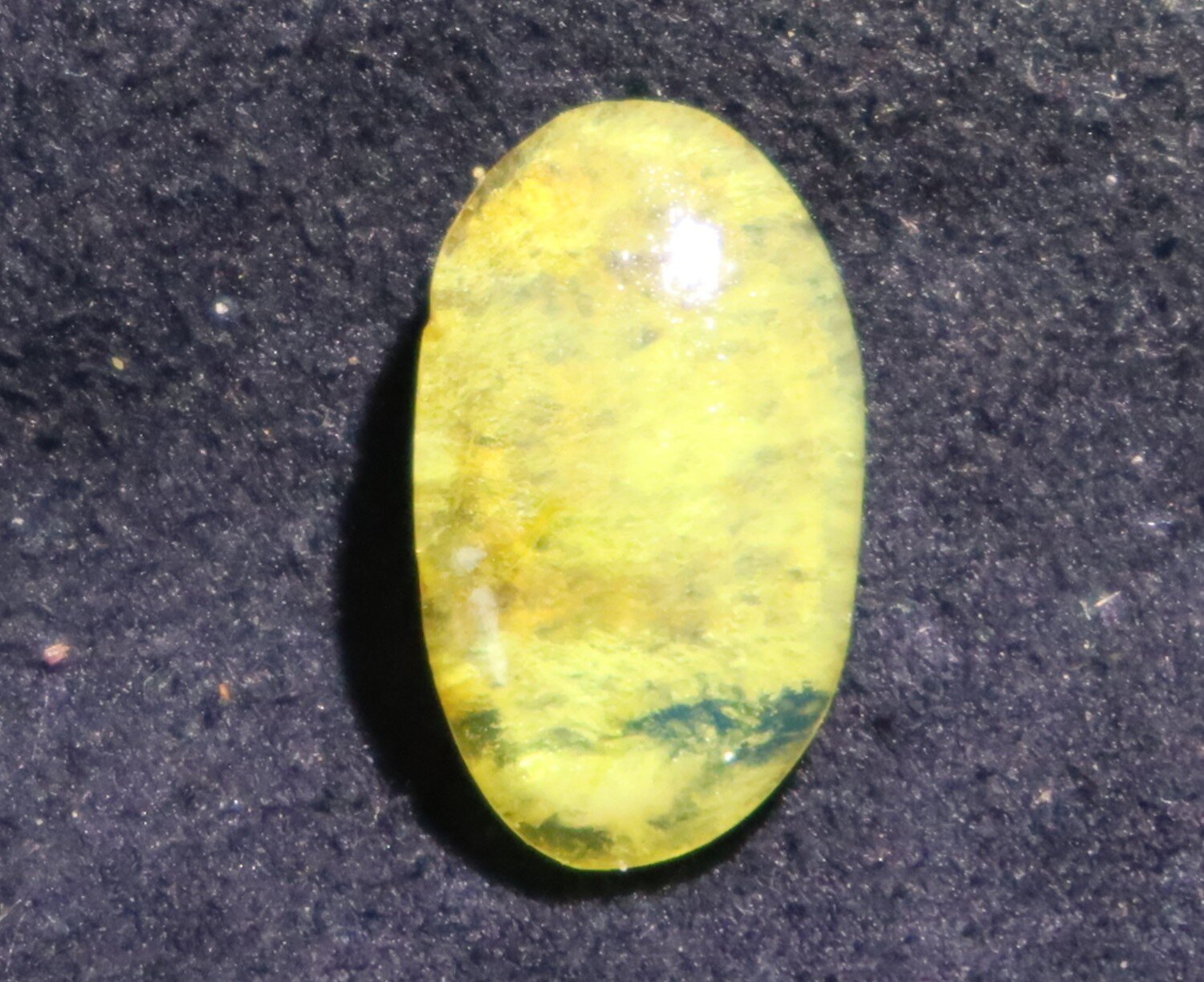 Finest Natural Dominican Clear Light Blue Amber Polished Stone 19mm – photo 6