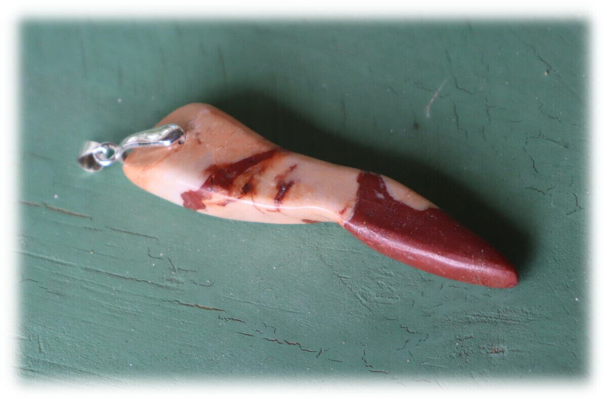 Biggest 3.5 Inch Natural Pink Red Jasper Pendant 83mm 95CT free cord – photo 4
