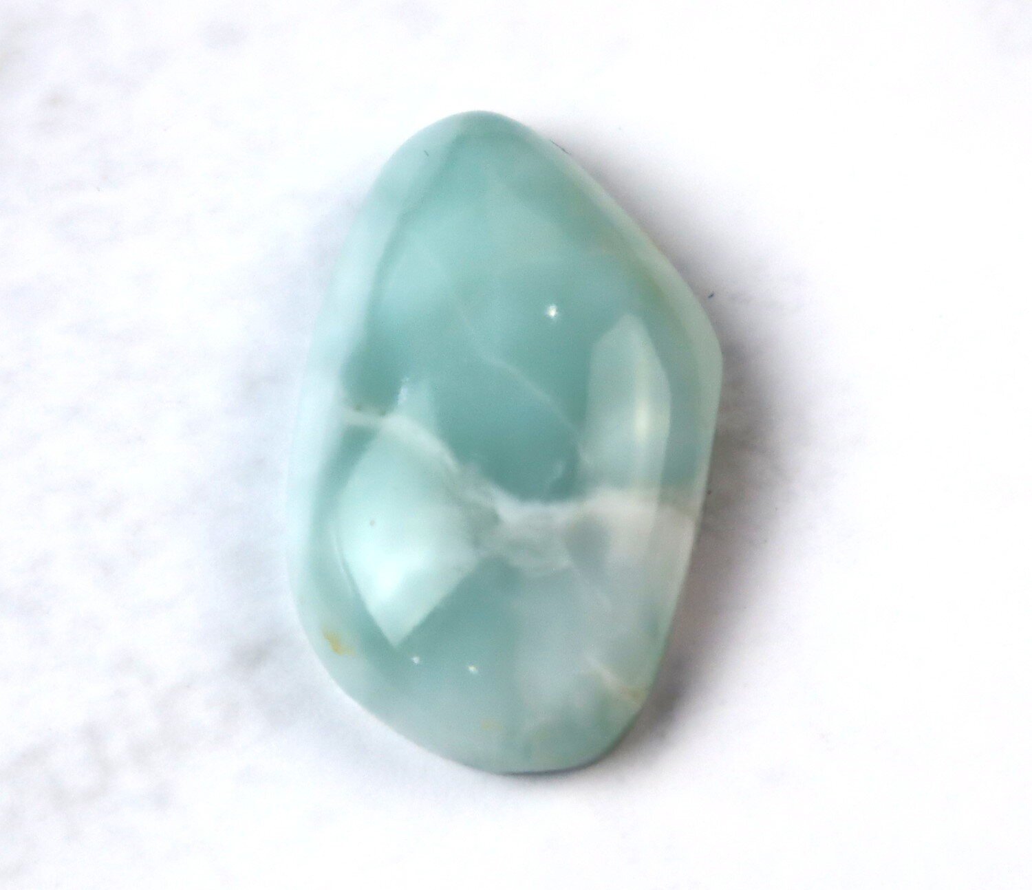 Lovely Natural Light Blue Larimar Cabochon 23mm – photo 6