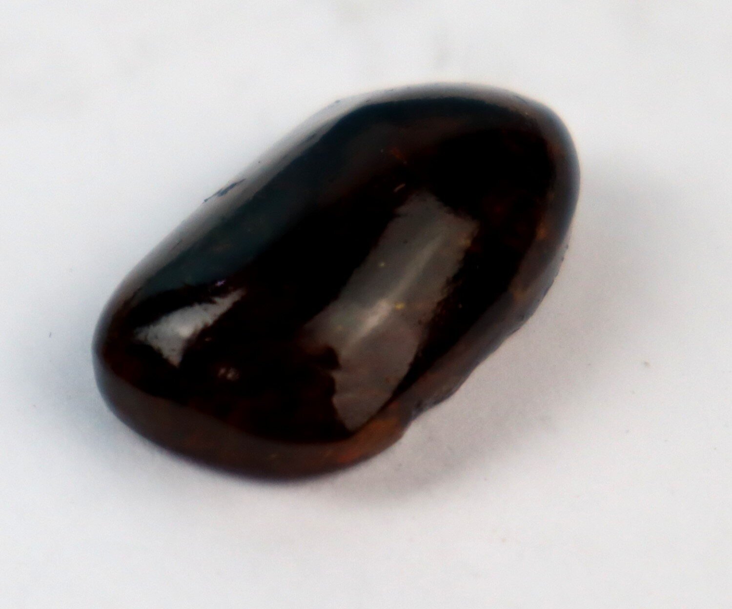Natural Dominican Translucent Green Yellow Amber Polished Cabochon 23mm – photo 13